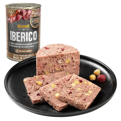 BELCANDO Ibérico y Garbanzos y Arándanos | Comida húmeda para perros.  Gabo y Gordo E Shop, la mejor tienda online en las Islas Canarias, España, tienda online para mascotas, perros, gatos, conejos, tortugas, animales, accesorios para mascotas en general. 
Gabo y Gordo E Shop in Canary Islands, the best store for pets, dogs, cats, rabbits, turtles, animals, pet accessories.
