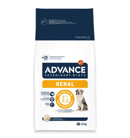 PIENSO ADVANCE VET RENAL DOG PERRO Gabo y Gordo E Shop, la mejor tienda online en las Islas Canarias, España, tienda online para mascotas, perros, gatos, conejos, tortugas, animales, accesorios para mascotas en general. 
Gabo y Gordo E Shop in Canary Islands, the best store for pets, dogs, cats, rabbits, turtles, animals, pet accessories.