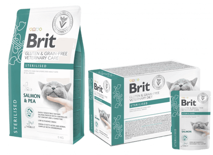 BRIT CARE VET DIETS STERILISED/ Pienso para gatos Gabo y Gordo E Shop, la mejor tienda online en las Islas Canarias, España, tienda online para mascotas, perros, gatos, conejos, tortugas, animales, accesorios para mascotas en general. 
Gabo y Gordo E Shop in Canary Islands, the best store for pets, dogs, cats, rabbits, turtles, animals, pet accessories.