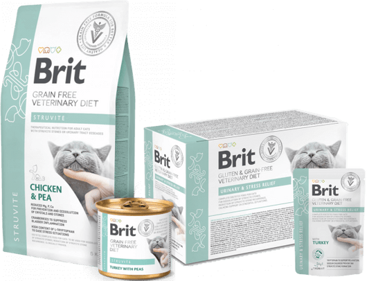 BRIT CARE VET DIETS CAT STRUVITE| Comida húmeda para Gatos 200 g x 6 unidades sin cereales  Gabo y Gordo E Shop, la mejor tienda online en las Islas Canarias, España, tienda online para mascotas, perros, gatos, conejos, tortugas, animales, accesorios para mascotas en general. 
Gabo y Gordo E Shop in Canary Islands, the best store for pets, dogs, cats, rabbits, turtles, animals, pet accessories.
