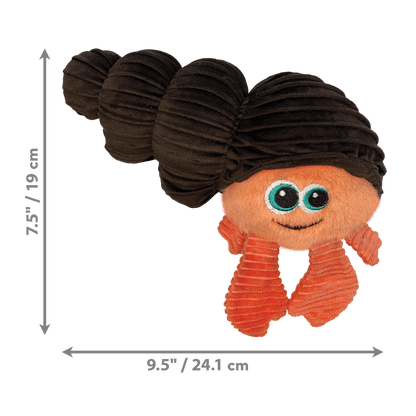 Kong Juguete peluche Cuteseas Rufflez Cangrejo Ermitaño.  Gabo y Gordo E Shop, la mejor tienda online en Gran Canaria, Islas Canarias, España, tienda online para mascotas, perros, gatos, conejos, tortugas, animales, accesorios para mascotas en general. 
Gabo y Gordo E Shop is the best online pet shop in Gran Canaria, Canary Islands, Spain.