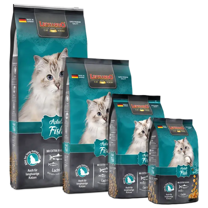 LEONARDO® Adult Fish | Pienso para gatos en Gabo y Gordo E Shop, la mejor tienda online en Gran Canaria, Islas Canarias, España, tienda online para mascotas, perros, gatos, conejos, tortugas, animales, accesorios para mascotas en general. 
Gabo y Gordo E Shop is the best online pet shop in Gran Canaria, Canary Islands, Spain.