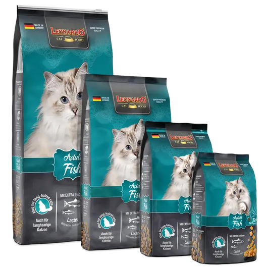 LEONARDO® Adult Fish | Pienso para gatos en Gabo y Gordo E Shop, la mejor tienda online en Gran Canaria, Islas Canarias, España, tienda online para mascotas, perros, gatos, conejos, tortugas, animales, accesorios para mascotas en general. 
Gabo y Gordo E Shop is the best online pet shop in Gran Canaria, Canary Islands, Spain.
