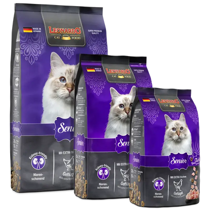 LEONARDO® Adult Senior | Pienso para gatos en Gabo y Gordo E Shop, la mejor tienda online en Gran Canaria, Islas Canarias, España, tienda online para mascotas, perros, gatos, conejos, tortugas, animales, accesorios para mascotas en general. 
Gabo y Gordo E Shop is the best online pet shop in Gran Canaria, Canary Islands, Spain.
