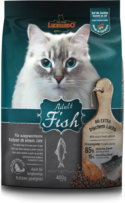 LEONARDO® Adult Fish | Pienso para gatos en Gabo&Gordo Pet Shop en Las Palmas de Gran Canaria tienda para mascotas, perros, gatos, conejos, tortugas, animales, accesorios para mascotas