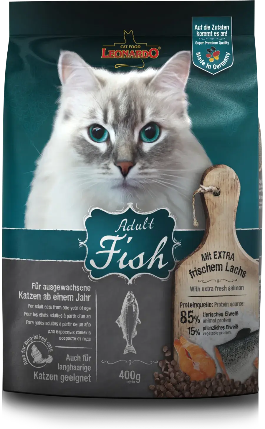 LEONARDO® Adult Fish | Pienso para gatos en Gabo&Gordo Pet Shop en Las Palmas de Gran Canaria tienda para mascotas, perros, gatos, conejos, tortugas, animales, accesorios para mascotas