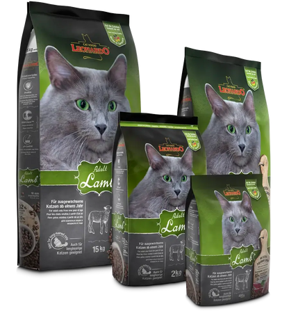 LEONARDO® Adult Lamb| Pienso para gatos en Gabo&Gordo Pet Shop en Las Palmas de Gran Canaria tienda para mascotas, perros, gatos, conejos, tortugas, animales, accesorios para mascotas