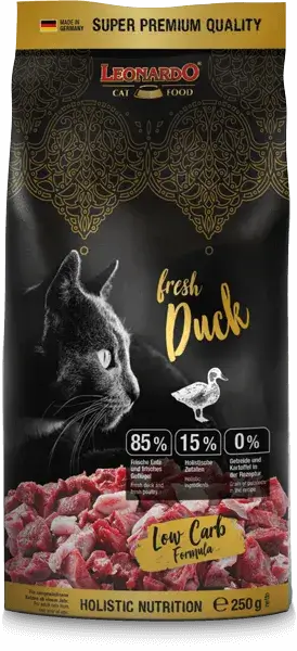 Pienso LEONARDO fresh Duck en Gabo&Gordo Pet Shop en Las Palmas de Gran Canaria tienda para mascotas, perros, gatos, conejos, tortugas, animales, accesorios para mascotas