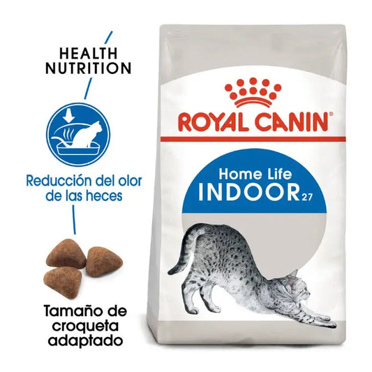 ROYAL CANIN Indoor 27 / Pienso Para Gatos Gabo&Gordo Pet Shop en Las Palmas de Gran Canaria tienda para mascotas, perros, gatos, conejos, tortugas, animales