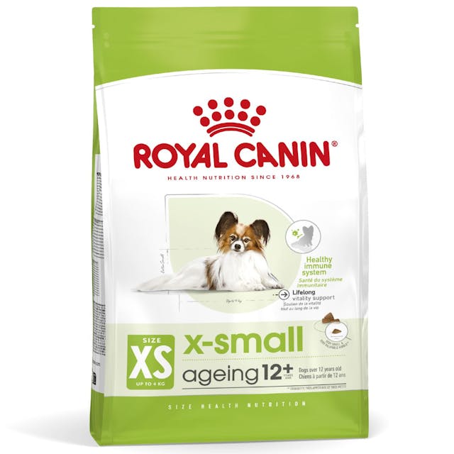 ROYAL CANIN Xsmall Ageing 12+.  Gabo y Gordo E Shop, la mejor tienda online en las Islas Canarias, España, tienda online para mascotas, perros, gatos, conejos, tortugas, animales, accesorios para mascotas en general. 
Gabo y Gordo E Shop in Canary Islands, the best store for pets, dogs, cats, rabbits, turtles, animals, pet accessories.
