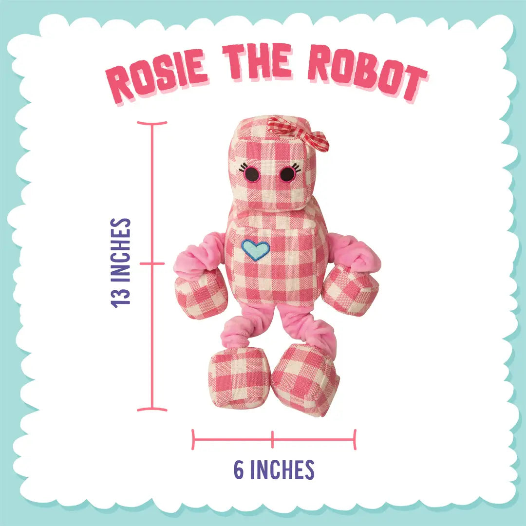 ROSIE TOY (The Robot Maid) THE ROBOT (13") / SnugArooz Rosie the Robot Dog Toy 