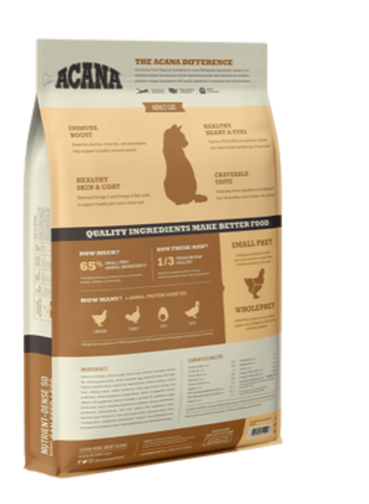 ACANA Homestead Harvest pienso natural sin cereales para gatos con pollo y pavo fresco