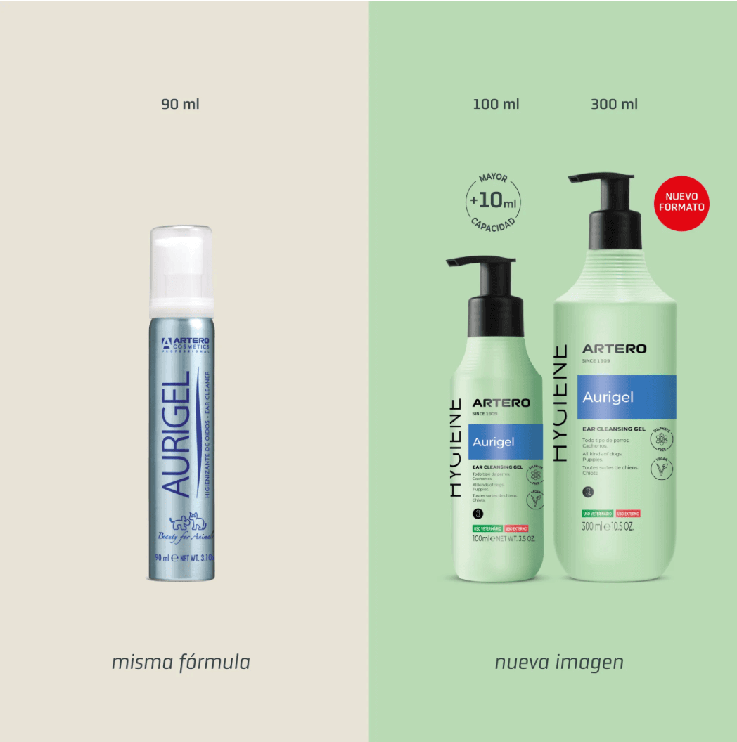 Limpiador de oídos Artero Aurigel para perros – 100 ml