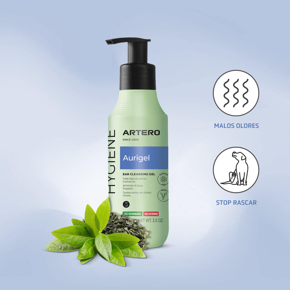 Limpiador de oídos Artero Aurigel para perros – 100 ml