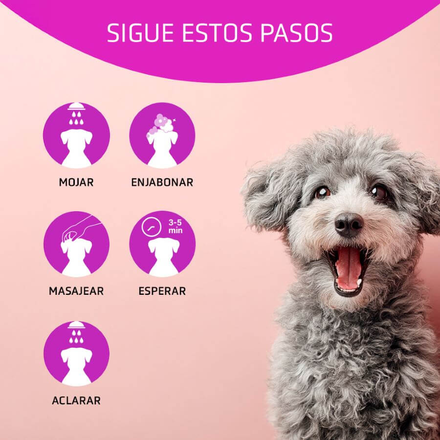 Artero Champú Vitalizante 300 ml para perros y gatos con pelo duro, piel sensible y necesidad de volumen