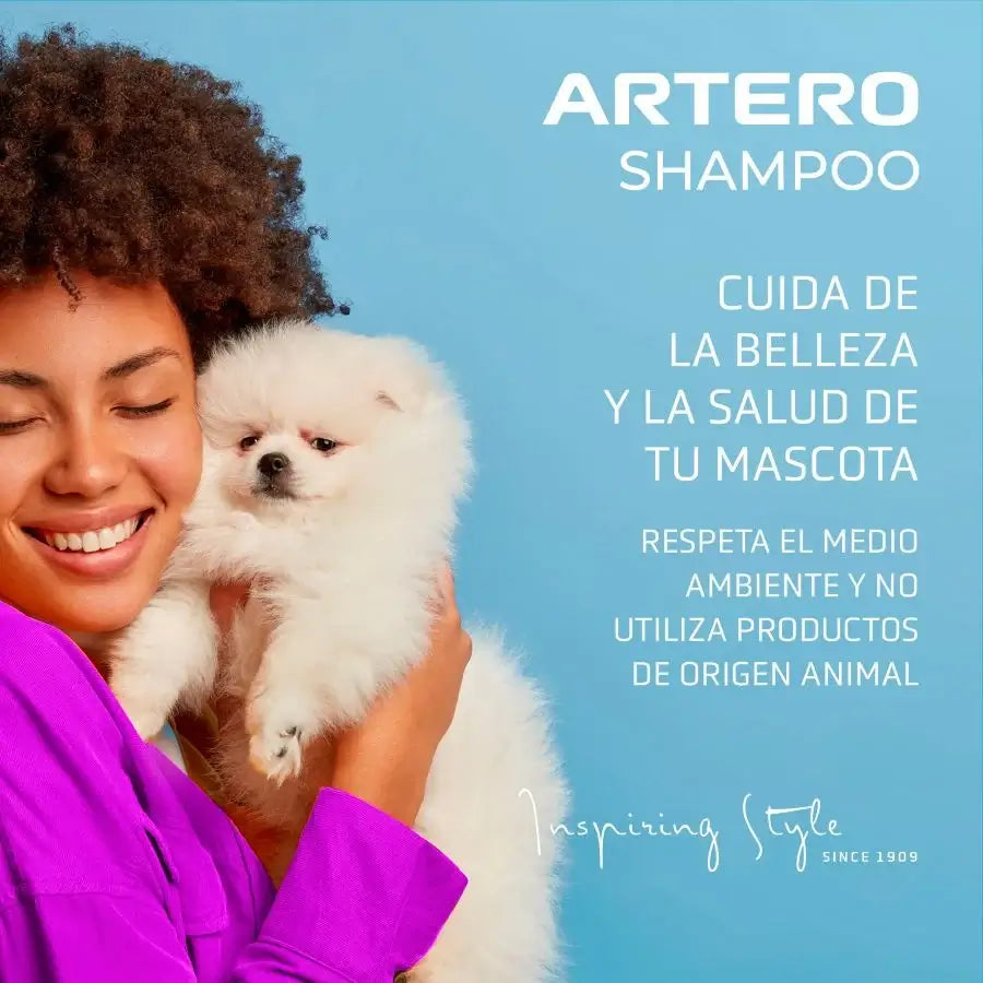 Artero Champú Vitalizante 300 ml para perros y gatos con pelo duro, piel sensible y necesidad de volumen