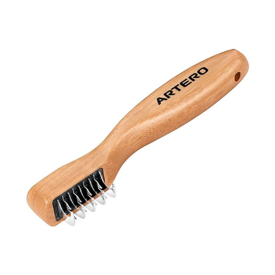 Cortanudos Artero Nature Collection con mango de bambú y cuchillas de acero para perros y gatos