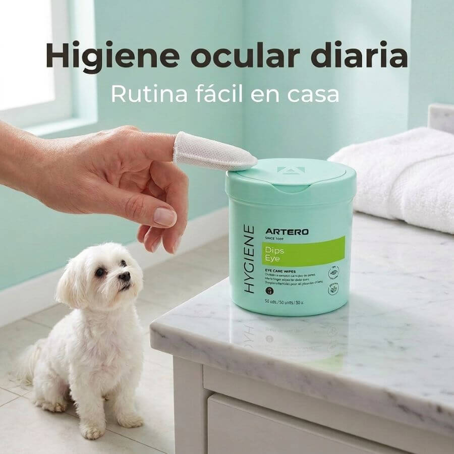 Artero Dedales Limpiadores de Ojos pack 50 unidades para perros y gatos