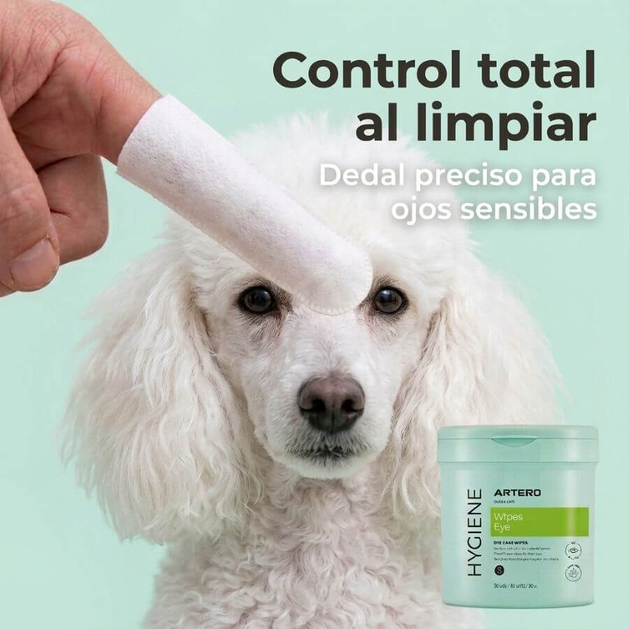 Artero Dedales Limpiadores de Ojos pack 50 unidades para perros y gatos