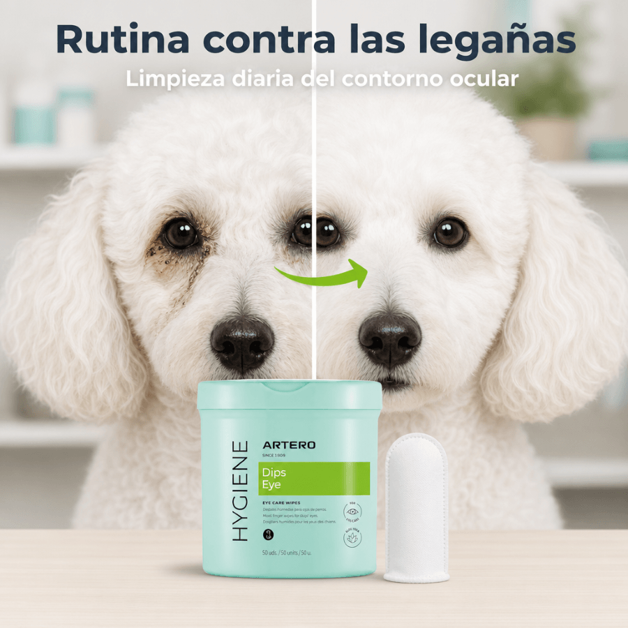 Artero Dedales Limpiadores de Ojos pack 50 unidades para perros y gatos