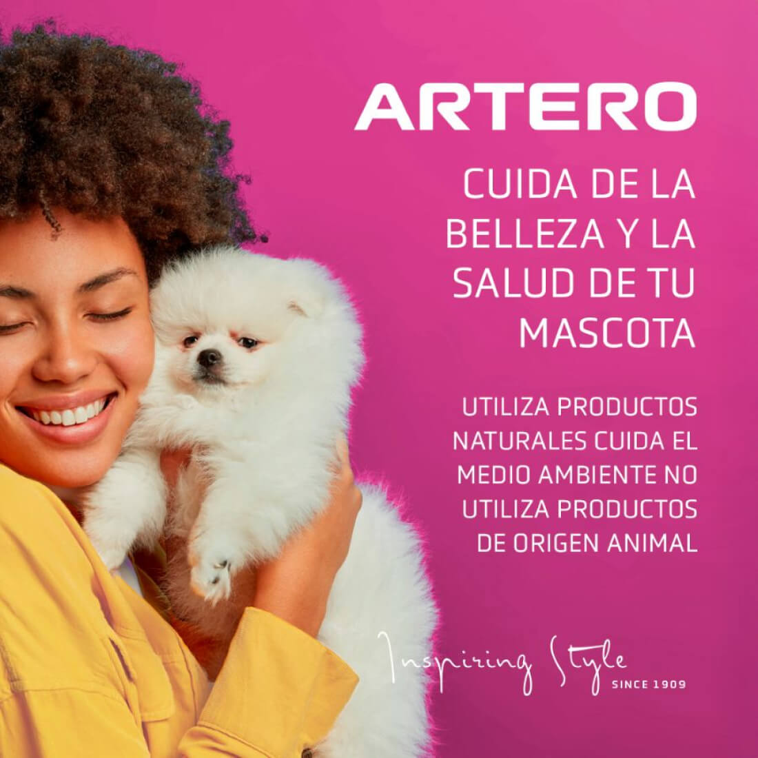Artero Flash spray acondicionador desenredante y abrillantador para perros y gatos