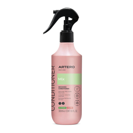 Acondicionador spray sin aclarado Artero Mix 300 ml para perros y gatos – desenredante y brillo profesional