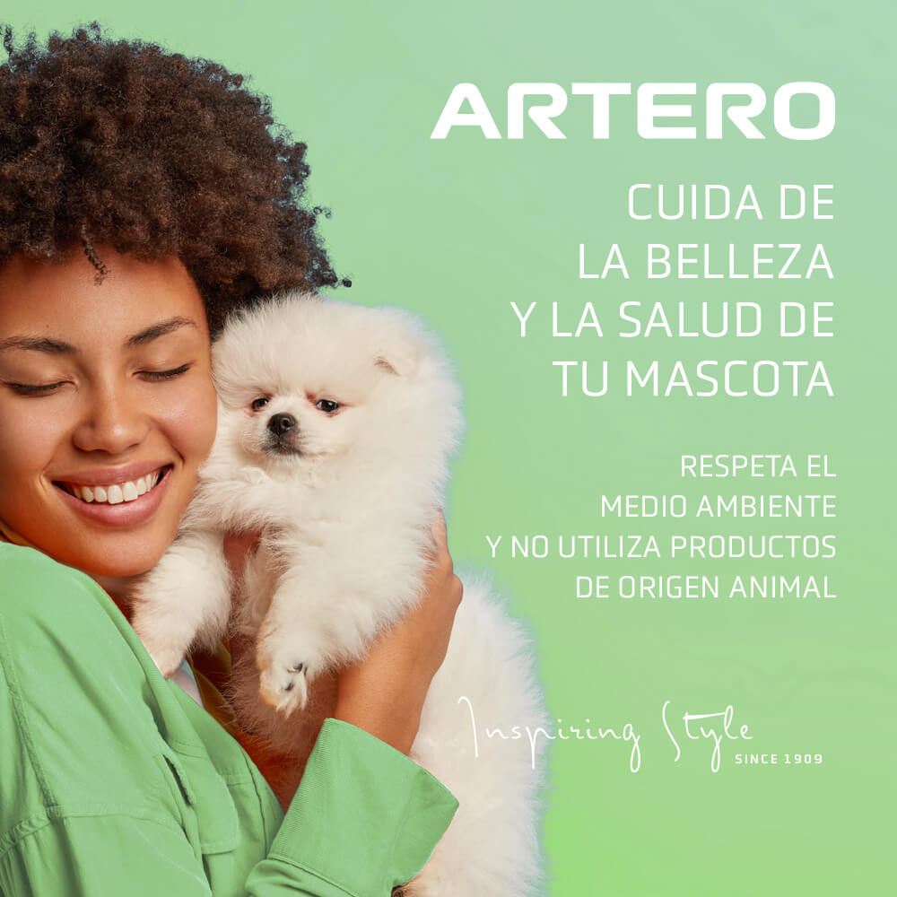 Acondicionador spray sin aclarado Artero Mix 300 ml para perros y gatos – desenredante y brillo profesional