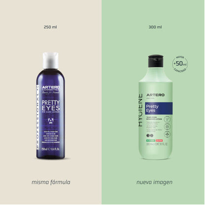 Artero Pretty Eyes 250 ml eliminador natural de manchas en ojos, boca y patas para perros y gatos