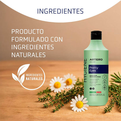 Artero Pretty Eyes 250 ml eliminador natural de manchas en ojos, boca y patas para perros y gatos