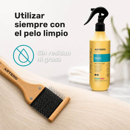 Artero Static Control 300 ml spray voluminizador y antiestático para perros y gatos