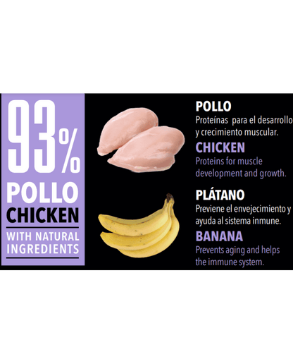 Atlantic Pet Wilderness Puppy comida húmeda Grain Free para cachorros con 93 % de pollo fresco