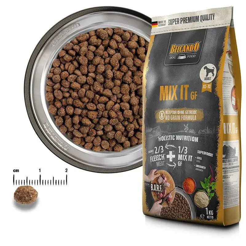 BELCANDO MIX IT GF | Pienso para perro adulto sin cereales Gabo&Gordo Pet Shop en Las Palmas de Gran Canaria tienda para mascotas, perros, gatos, conejos, tortugas, animales, accesorios para mascotas