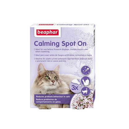Beaphar Calming Spot On para gatos con valeriana 3 pipetas de 0,4 ml