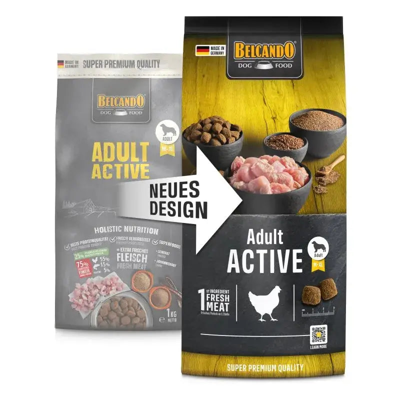BELCANDO Adult Active pienso para perros adultos activos y deportistas disponible en Gran Canaria y Canarias