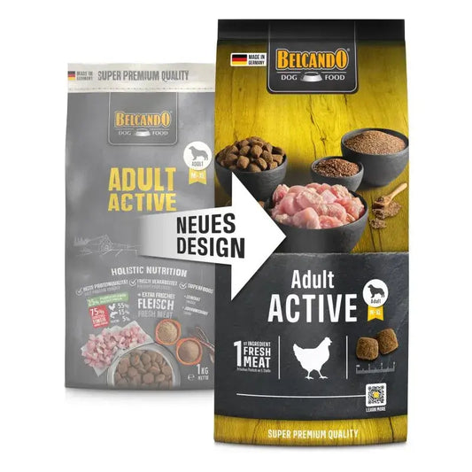 BELCANDO Adult Active pienso para perros adultos activos y deportistas disponible en Gran Canaria y Canarias