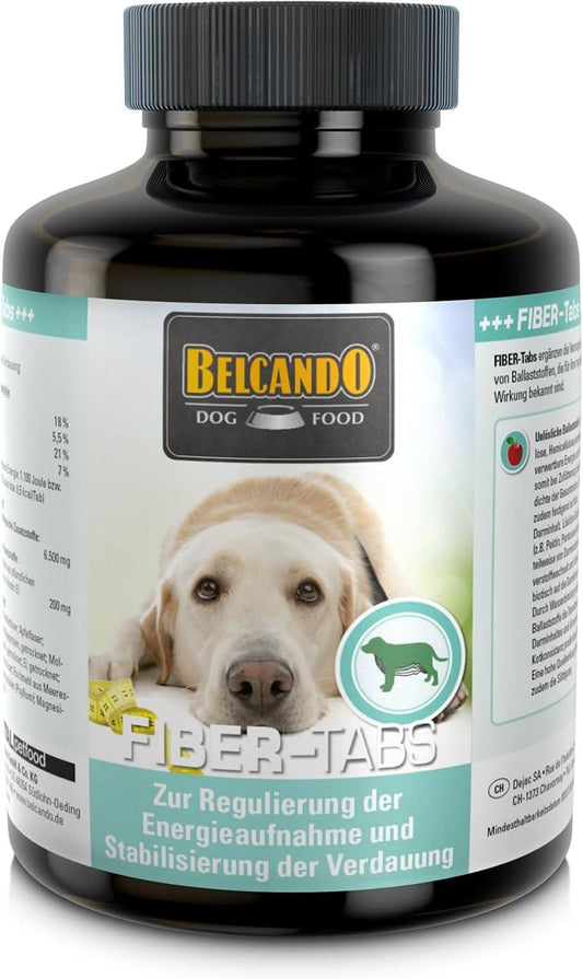 BELCANDO Fiber 60 Tabs suplemento para perros con sobrepeso o problemas digestivos