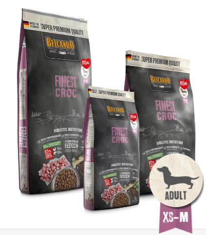 BELCANDO Finest Croc pienso premium con pato y efecto salsa para perros adultos pequeños y medianos