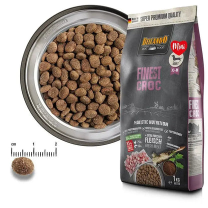 BELCANDO Finest Croc pienso premium con pato y efecto salsa para perros adultos pequeños y medianos