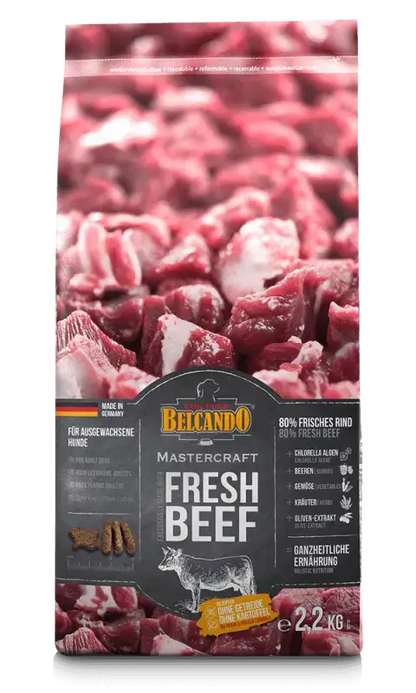 BELCANDO Mastercraft Fresh Beef – Pienso con ternera fresca sin cereales