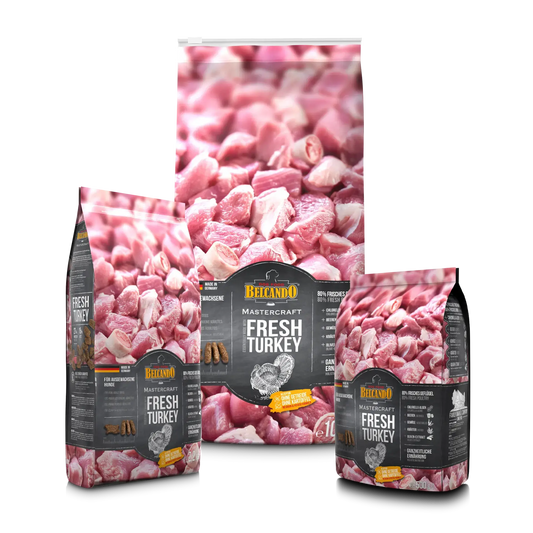 BELCANDO Mastercraft Fresh Turkey – Pienso sin cereales con carne fresca de pavo para perros adultos