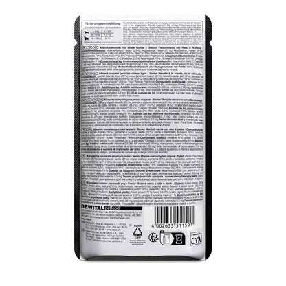 BELCANDO Finest Selection Senior Menú de Carne con arroz y calabaza 12 x 125 g para perros sénior