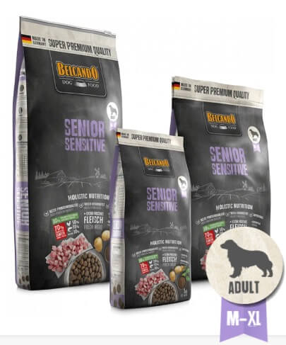 BELCANDO Senior Sensitive pienso con ave y arroz para perros mayores y adultos sensibles