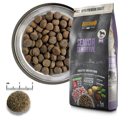 BELCANDO Senior Sensitive pienso con ave y arroz para perros mayores y adultos sensibles
