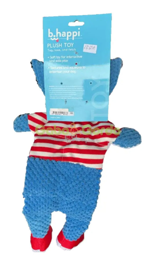 Juguete Bhappi de peluche en forma de gato azul de 45 cm para perros con sonido