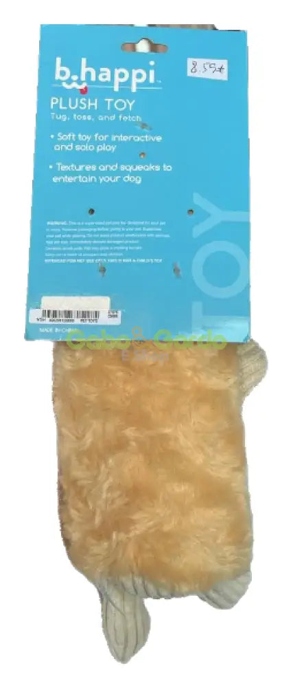 Bhappi Plush erizo 32 cm — peluche suave y resistente con sonido para perros (Gran Canaria, juguete para perros pequeños y grandes)