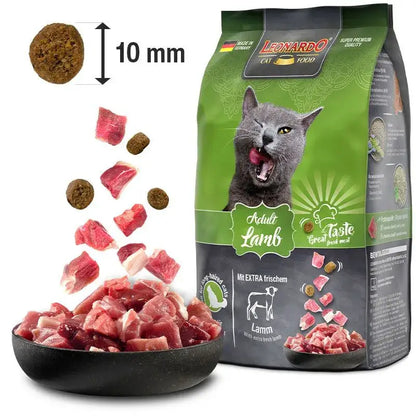 LEONARDO® Adult Lamb| Pienso para gatos en Gabo&Gordo Pet Shop en Las Palmas de Gran Canaria tienda para mascotas, perros, gatos, conejos, tortugas, animales, accesorios para mascotas