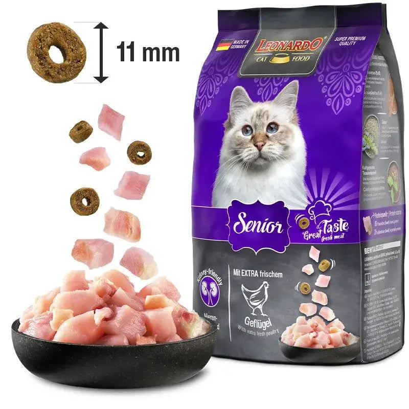 LEONARDO® Adult Senior | Pienso para gatos en Gabo&Gordo Pet Shop en Las Palmas de Gran Canaria tienda para mascotas, perros, gatos, conejos, tortugas, animales, accesorios para mascotas