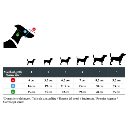 Bozal Hunter Albury para perros, flexible y acolchado