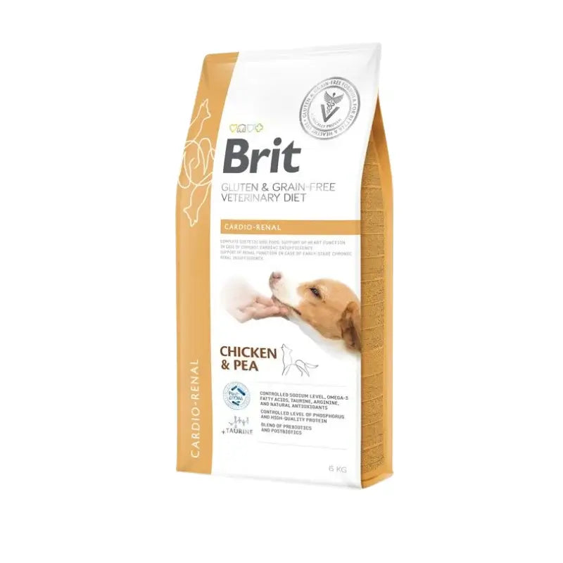 BRIT Grain Free Veterinary Diet Cardio-Renal pienso veterinario para perros con soporte cardíaco y renal