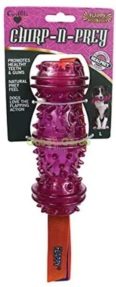 CHIRP-N-PREY juguete interactivo para perros con sonido y acción realista